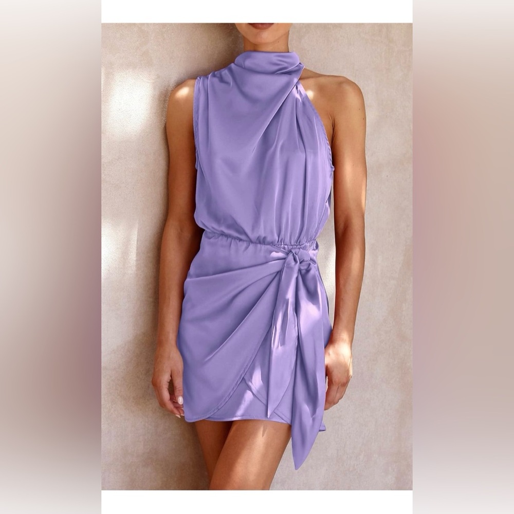 Pretty Garden Lavender Dress